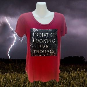 SOLD ///HARRY POTTER Sequin T Shirt 🔮⚡️🖤  Size S